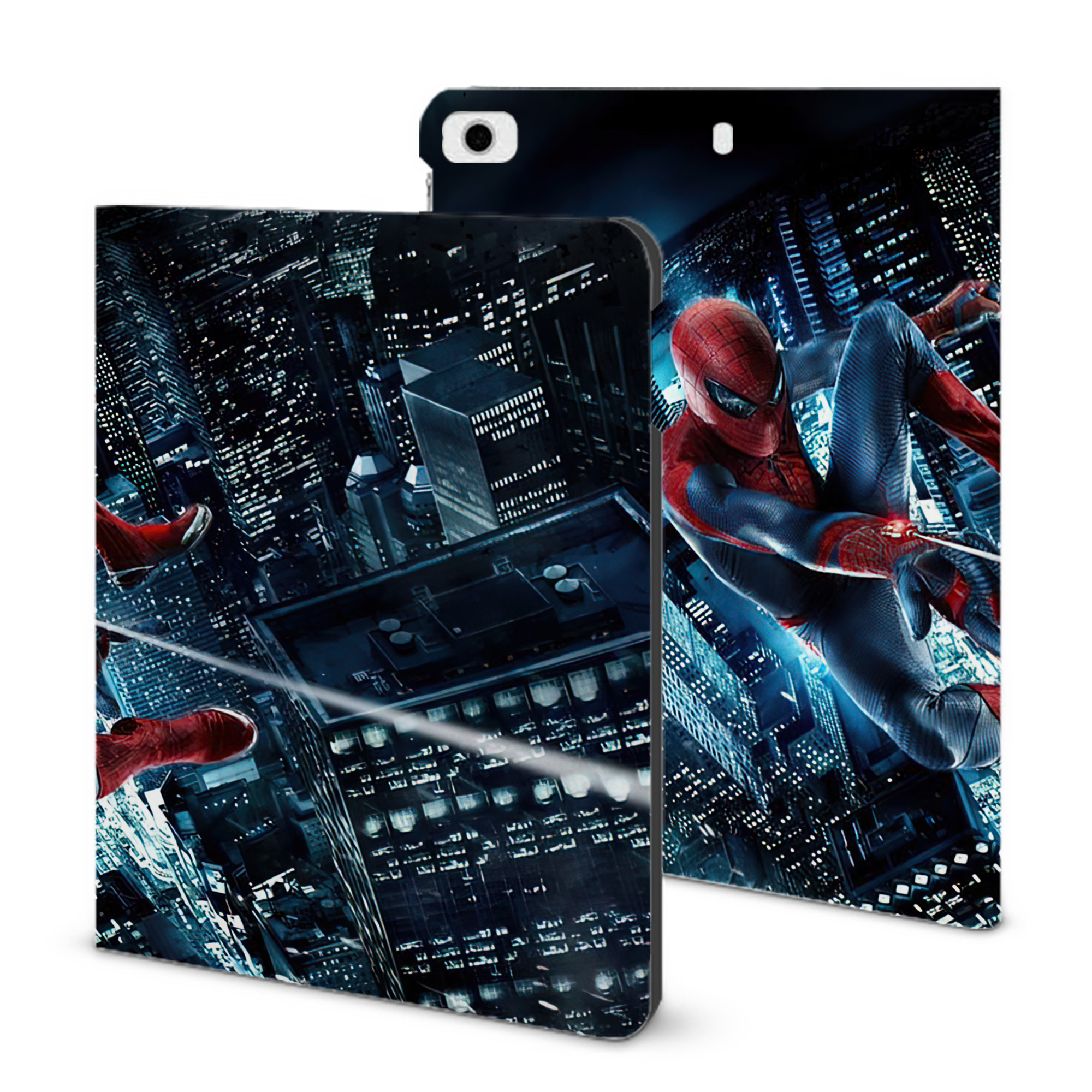 （画像用） アベンジャーズ The Avengers IPad ケース ブック型 PUレザー TPU 耐衝撃 軽量 薄型 ペン収納なし 全面保護 IPad 各モデル対応